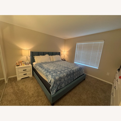Used King Bed Frame for sale on AptDeco