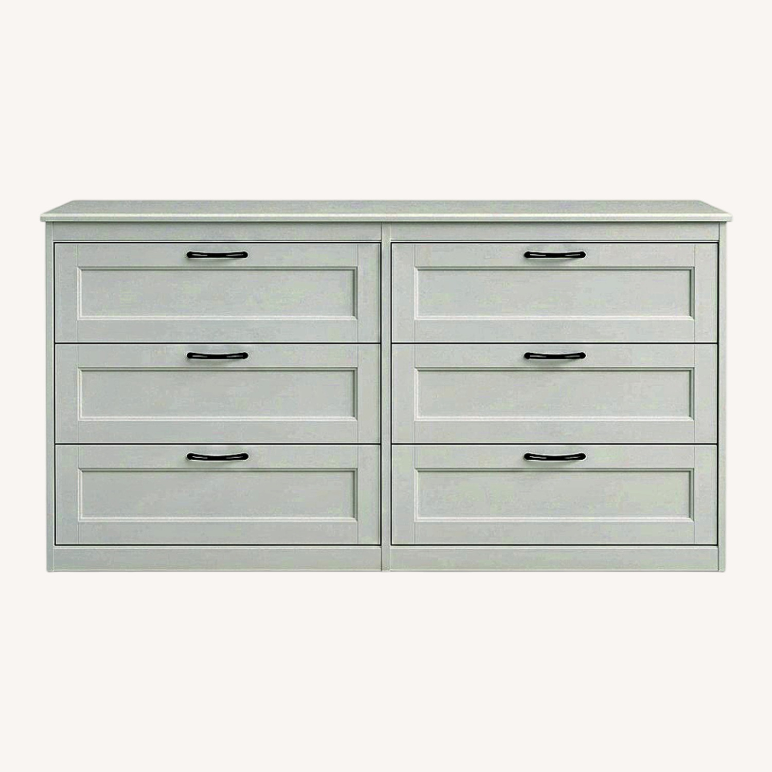 White Wood Dresser - image-0