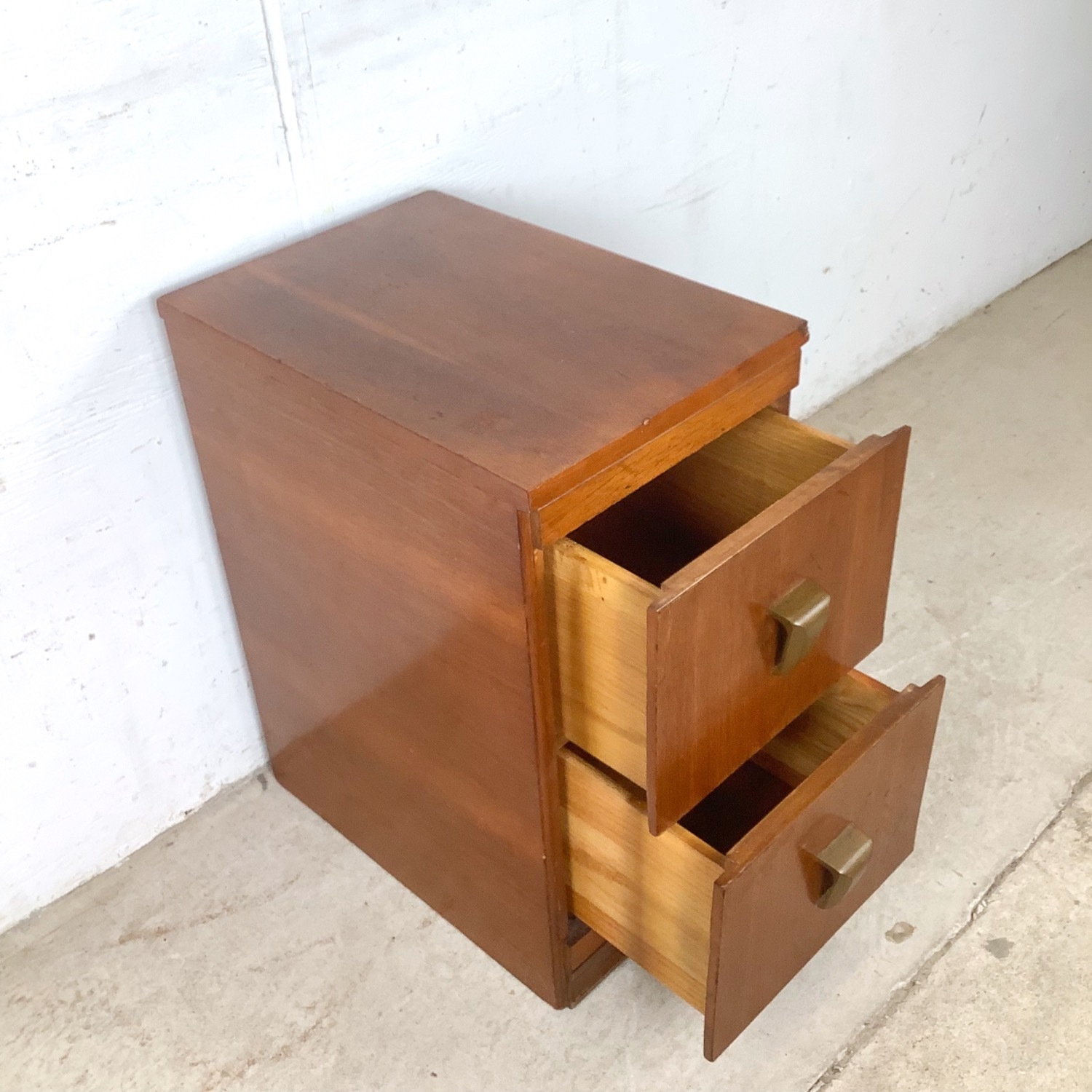 Vintage Deco Modern Nightstand - image-18
