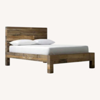 West Elm Full Size Solid Wood Platform Bed