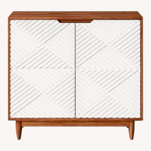 Used Target Touraco Brown/white Chest By Opalhouse Dresser for sale on AptDeco