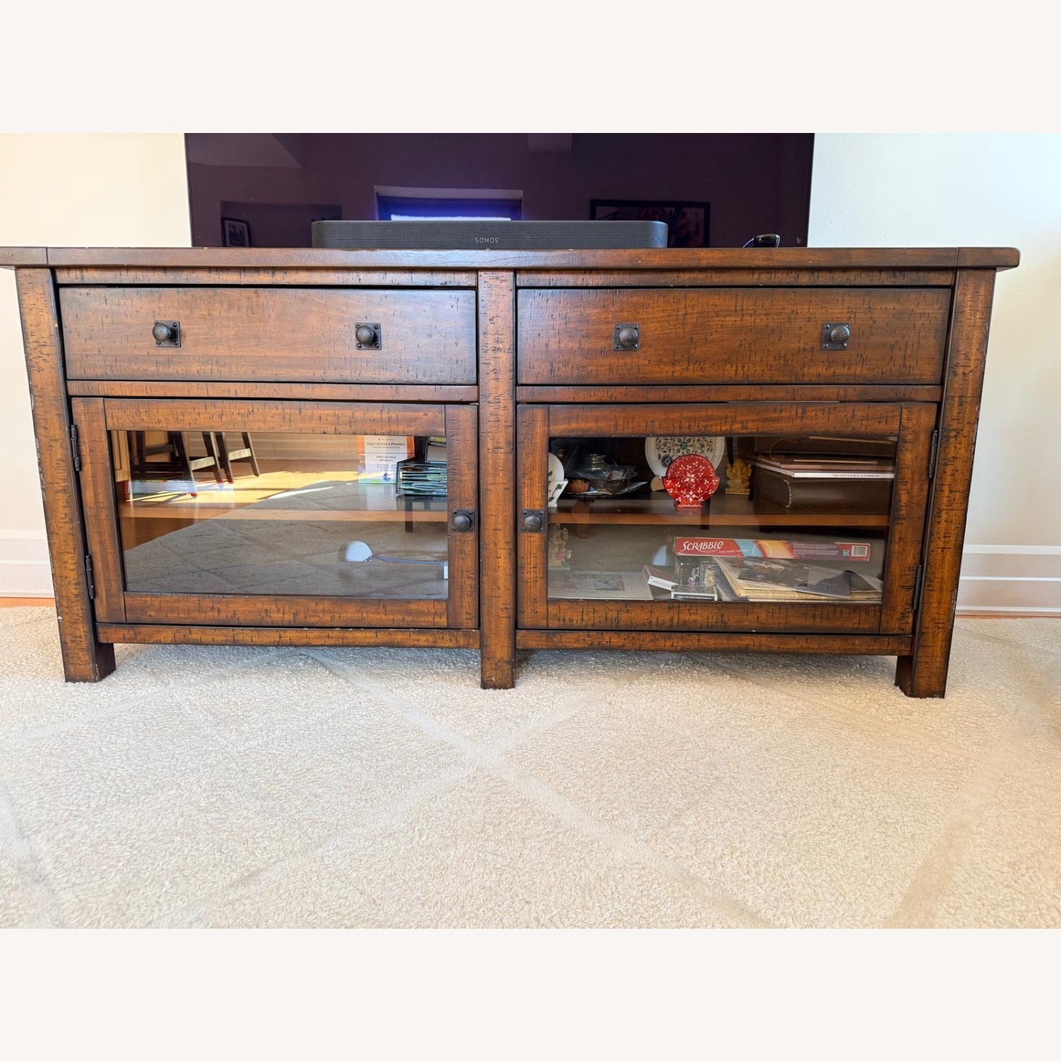 Pottery Barn Benchwright Media Console - image-1