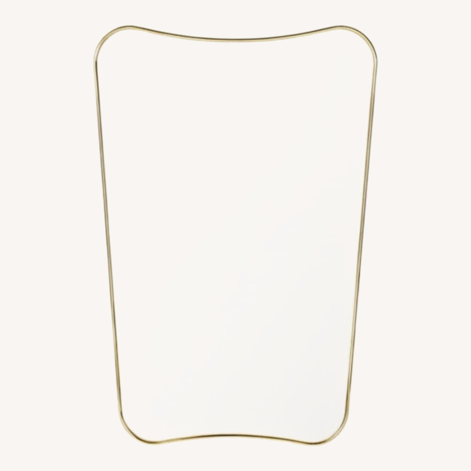 Gubi F.A. 33 Mirror in Gold - image-0