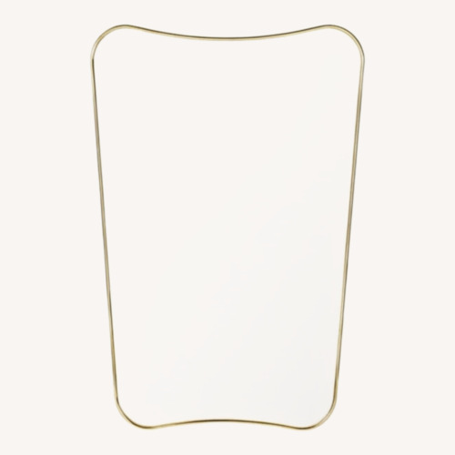 Used Gubi F.A. 33 Mirror in Gold  for sale on AptDeco