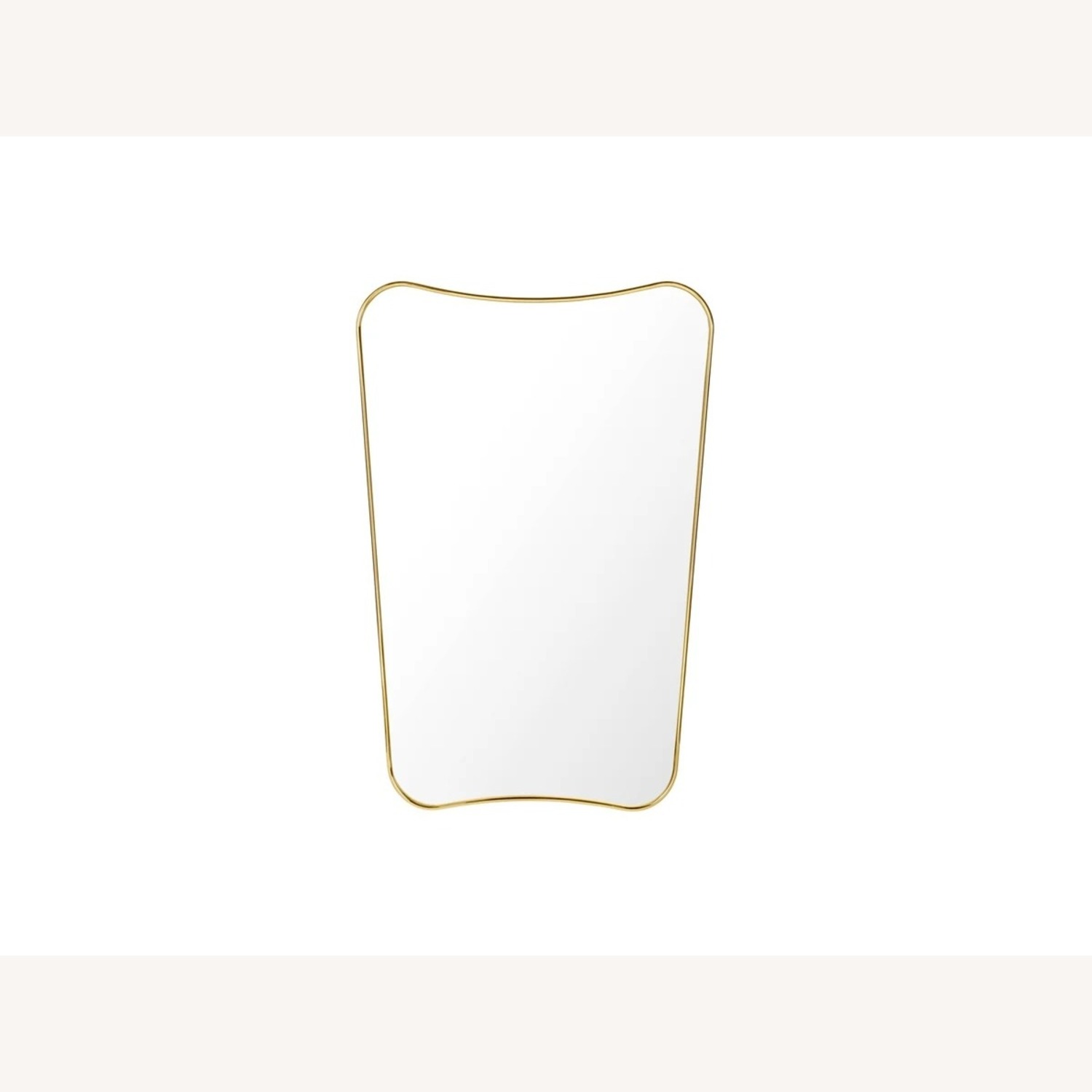Gubi F.A. 33 Mirror in Gold - image-1