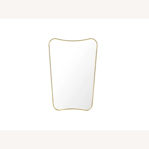 Used Gubi F.A. 33 Mirror in Gold  for sale on AptDeco