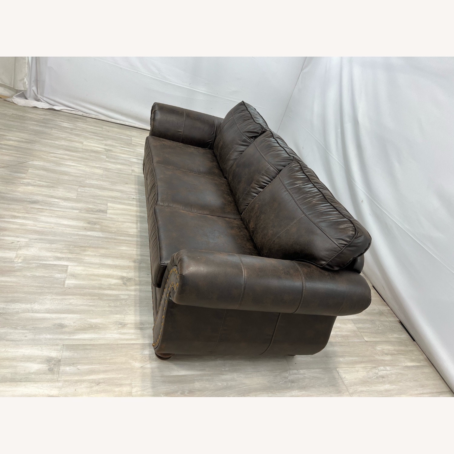 Canora Grey Macalla Faux Leather Sofa - image-4