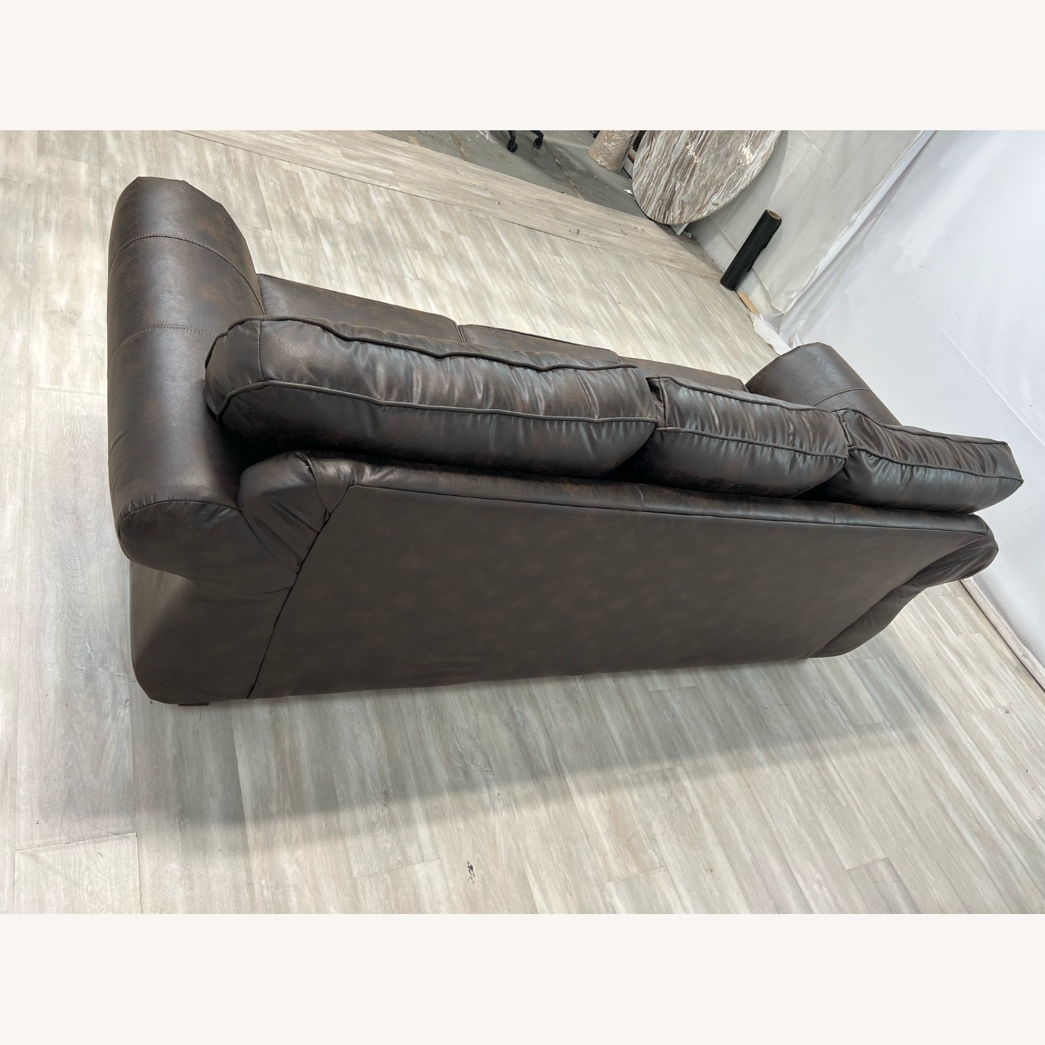 Canora Grey Macalla Faux Leather Sofa - image-12