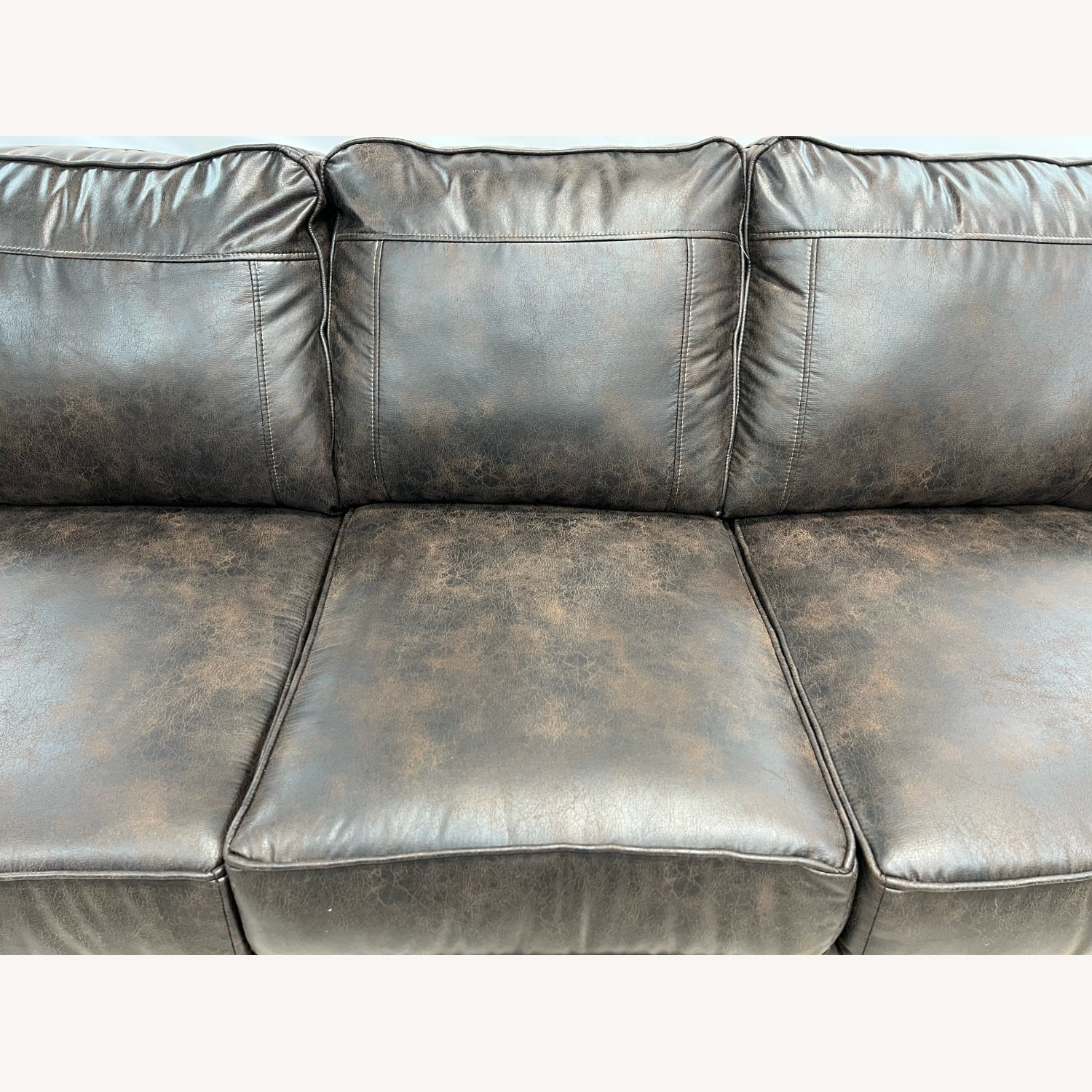 Canora Grey Macalla Faux Leather Sofa - image-10