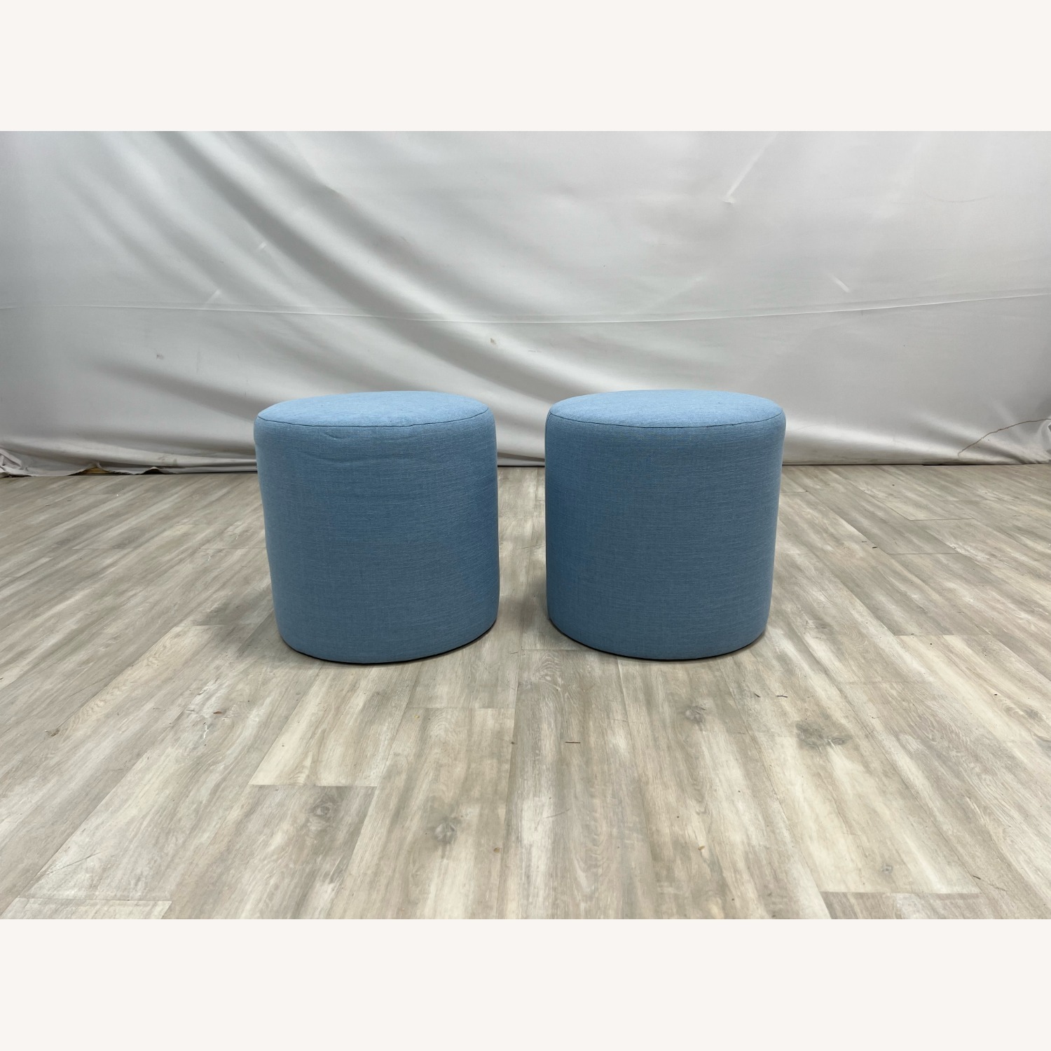 Skyline Furniture Round Thalia Ottoman  - image-1