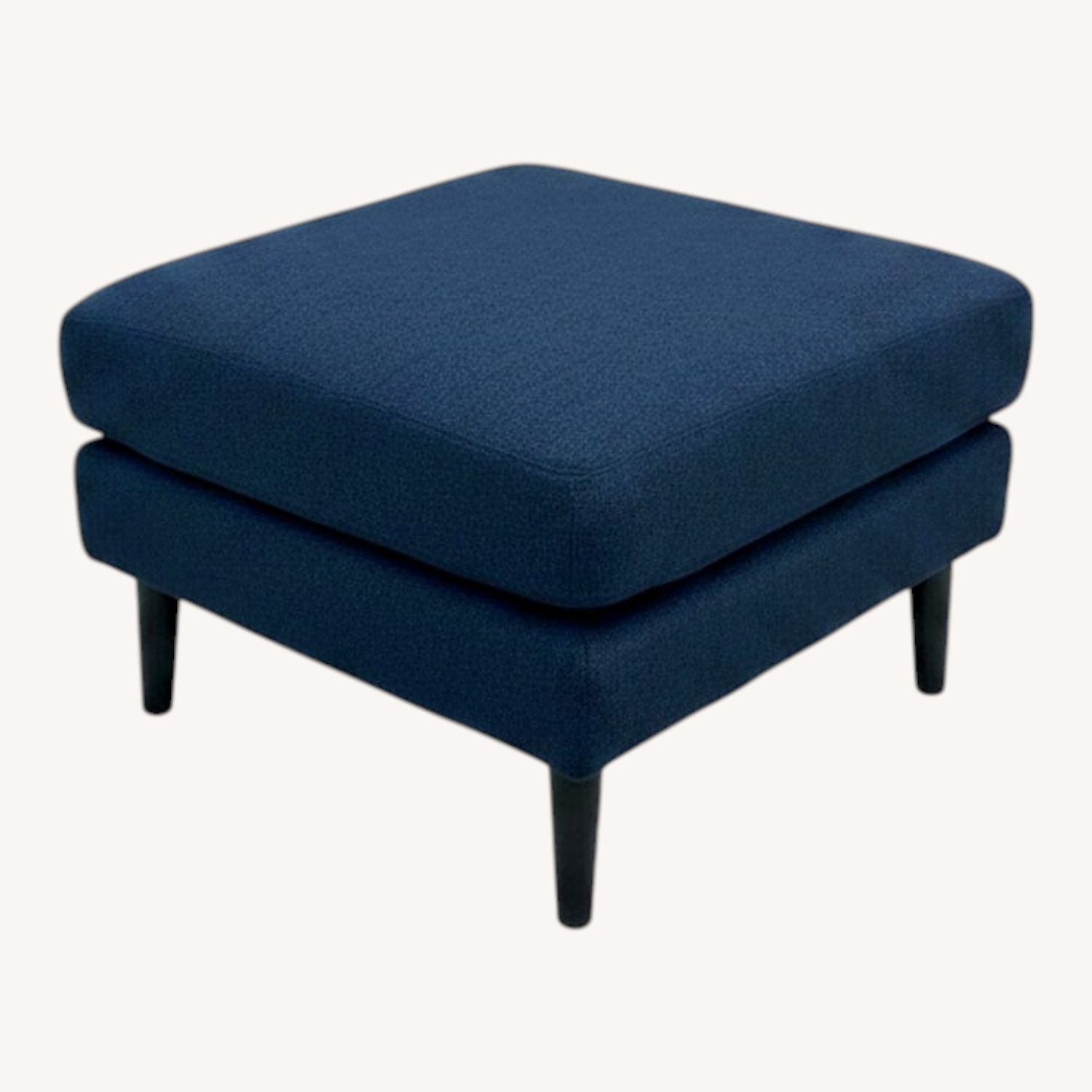 Burrow Nomad Ottoman - Navy Blue - image-0