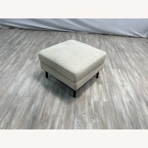 Used Burrow Nomad Ottoman - Cloud for sale on AptDeco