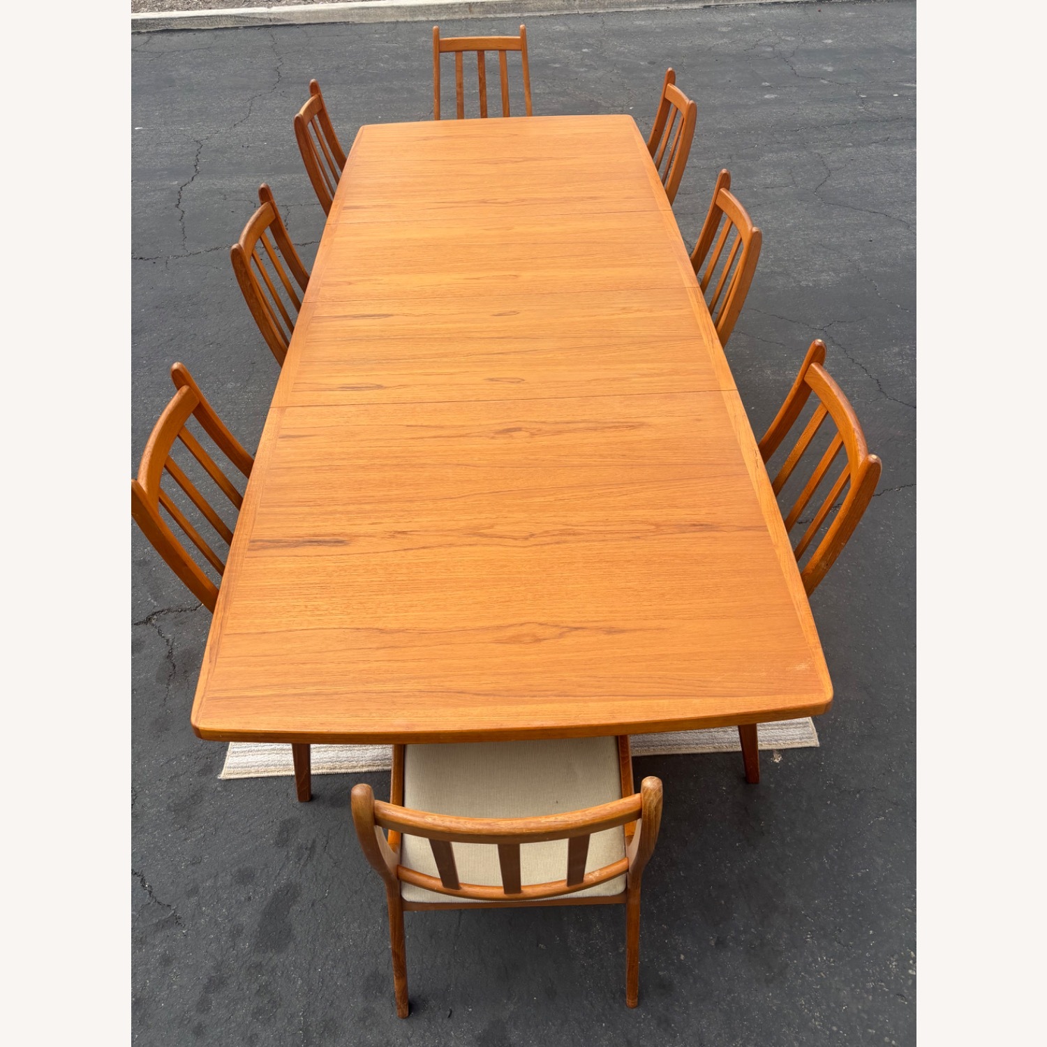 Vintage/Antique Natural Wood Dining Sets - image-4