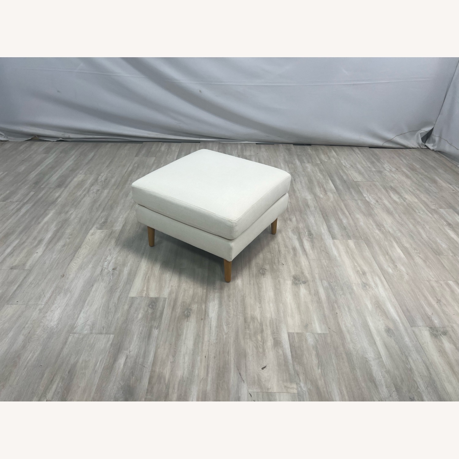 Burrow Nomad Ottoman - Walnut Finish Leg - image-1