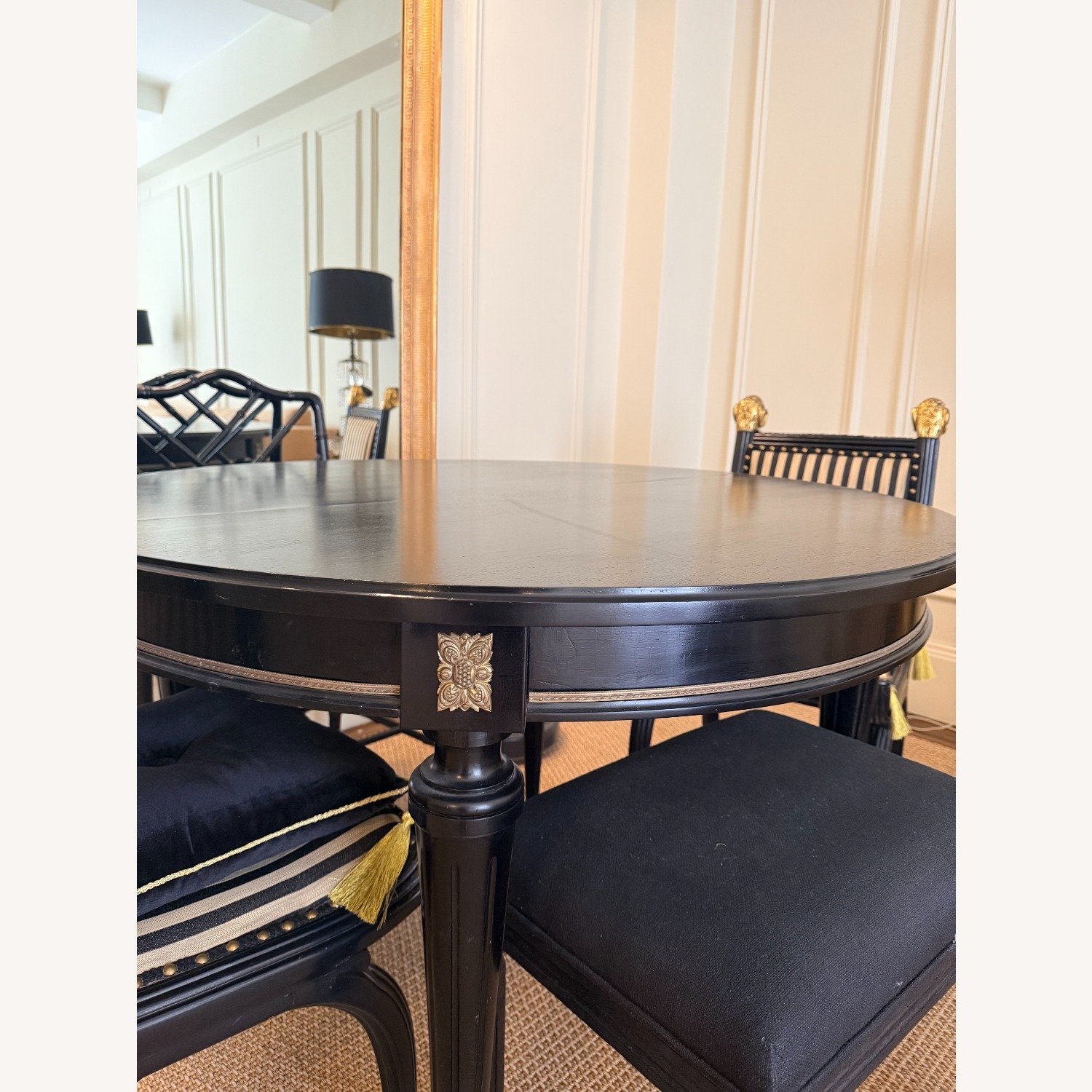 Hollywood Regency Louis XV Style Expandable Table - image-3