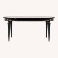 Hollywood Regency Louis XV Style Expandable Table