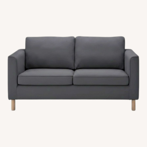 Used IKEA PARUP Light Gray Fabric 2 Seater Sofa for sale on AptDeco