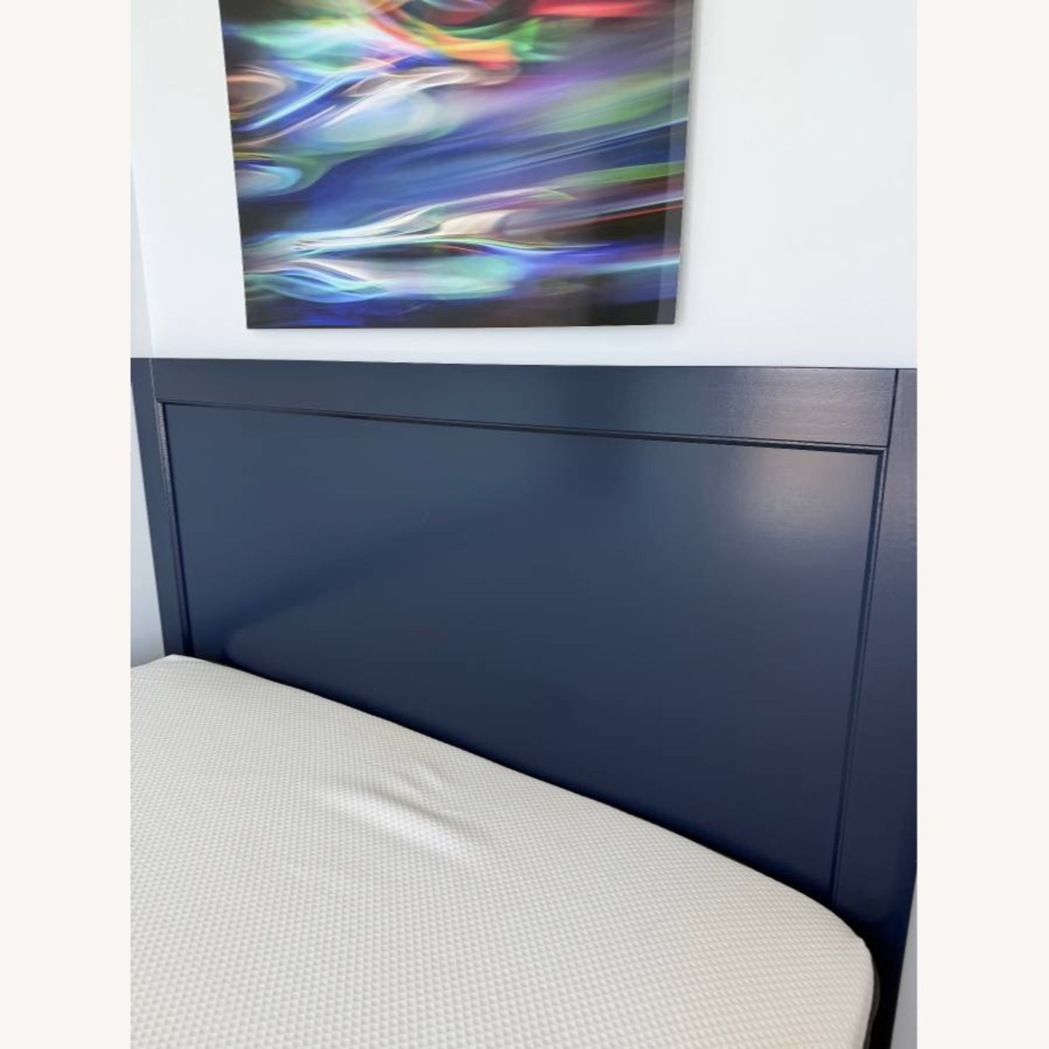 Crate & Barrel Harbor Indigo Queen Bed - image-3