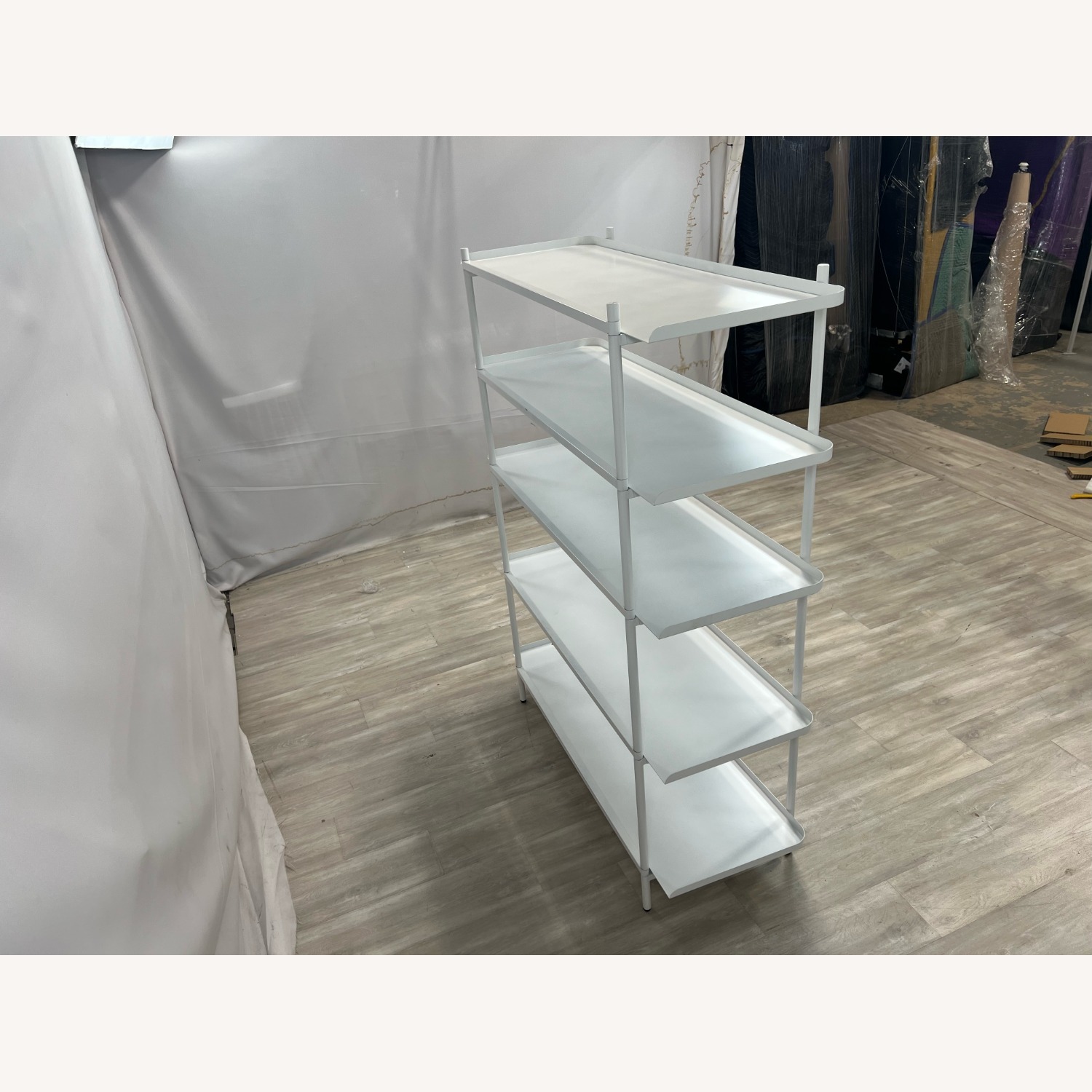 Fernish Highland Bookcase - 5 Shelf - White - image-6