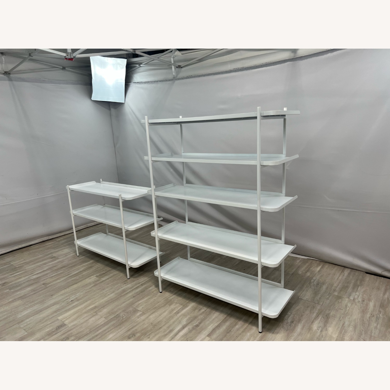 Fernish Highland Bookcase - 5 Shelf - White - image-11