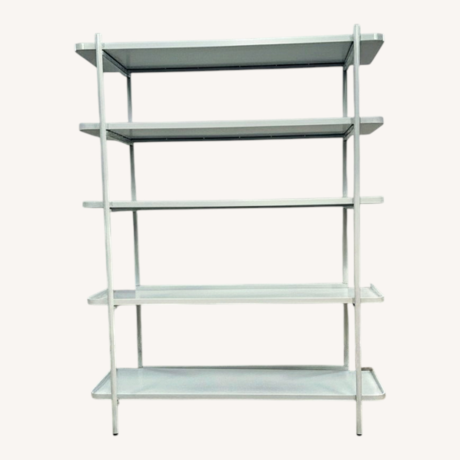 Fernish Highland Bookcase - 5 Shelf - White - image-0