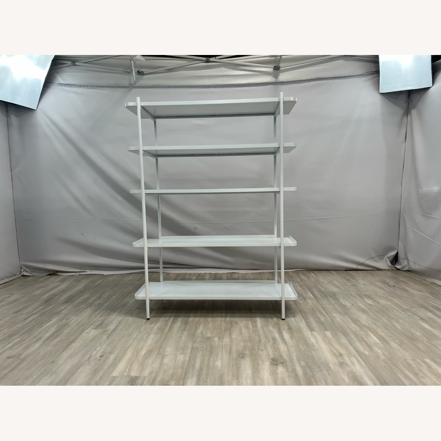 Fernish Highland Bookcase - 5 Shelf - White - image-1