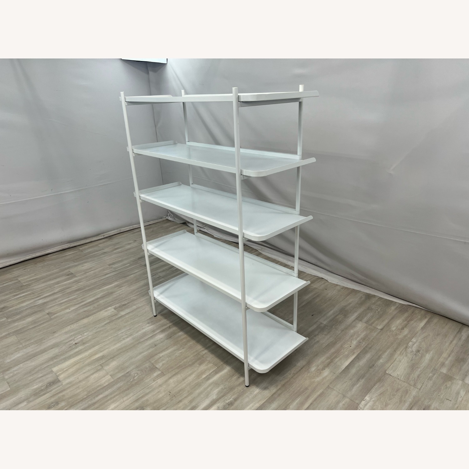 Fernish Highland Bookcase - 5 Shelf - White - image-5