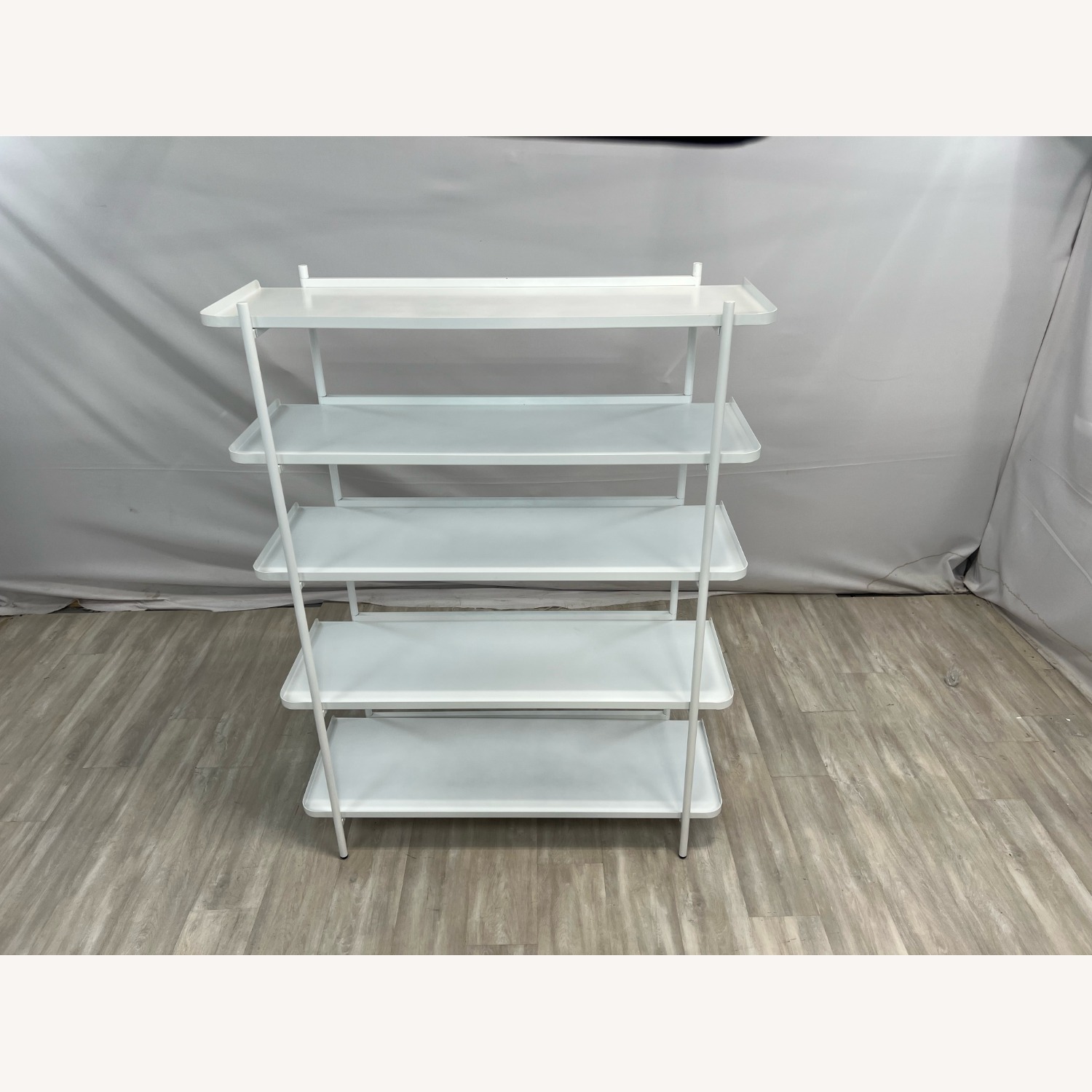 Fernish Highland Bookcase - 5 Shelf - White - image-3