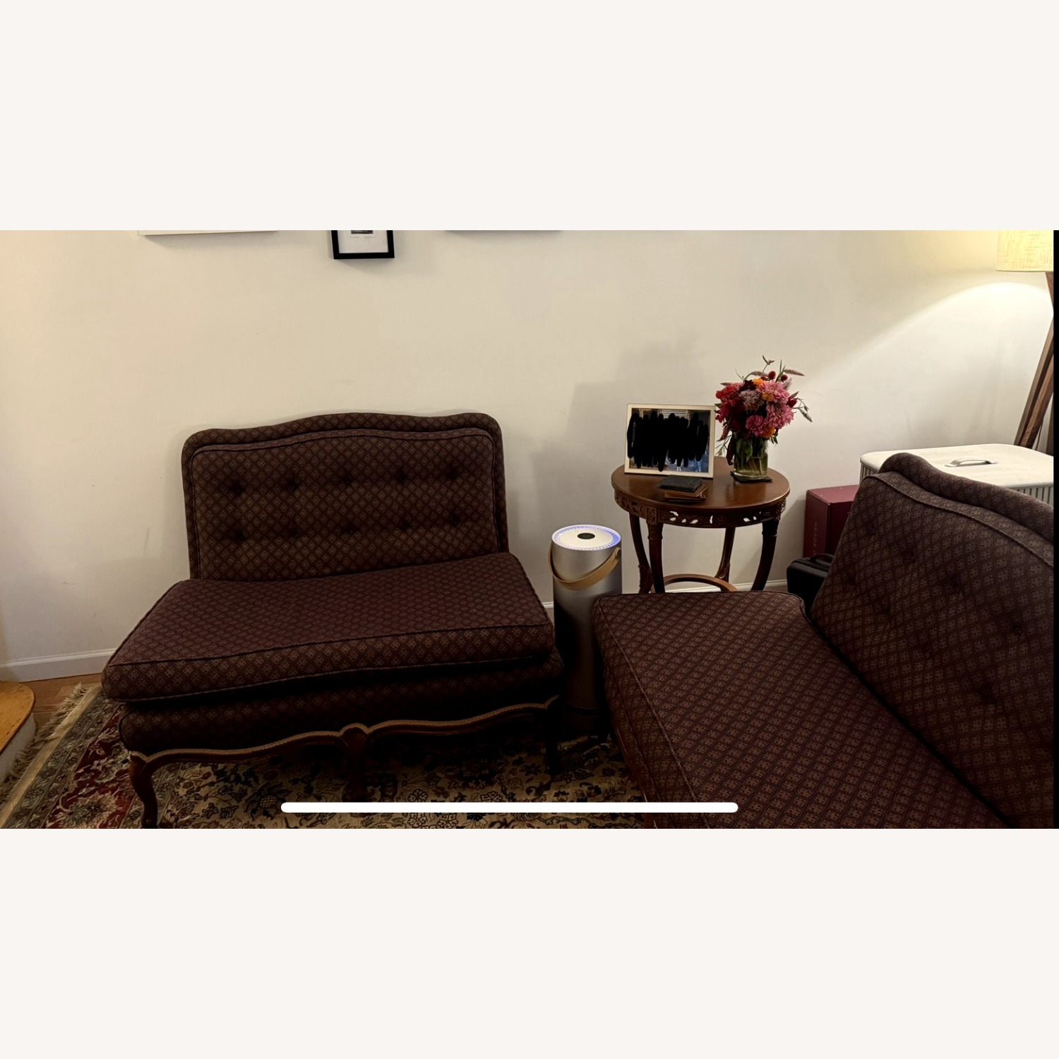 Vintage French Provincial Loveseat — Set of 2 - image-3