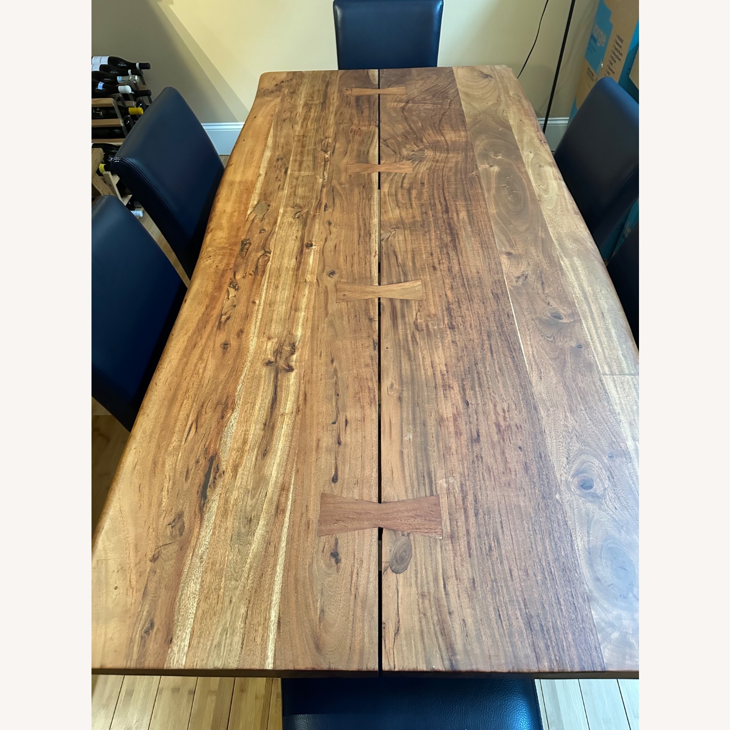 Crate & Barrel Yukon 80” Dining Table Set  - image-5