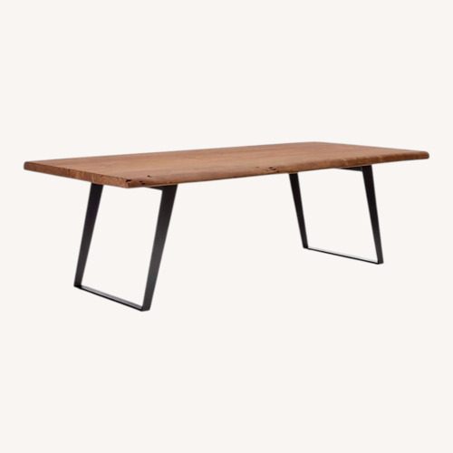 Used Crate & Barrel Yukon 80” Dining Table Set  for sale on AptDeco