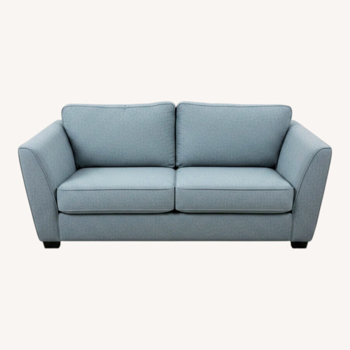 Used La-Z-Boy Blue Fabric 2 Seater Sofa for sale on AptDeco