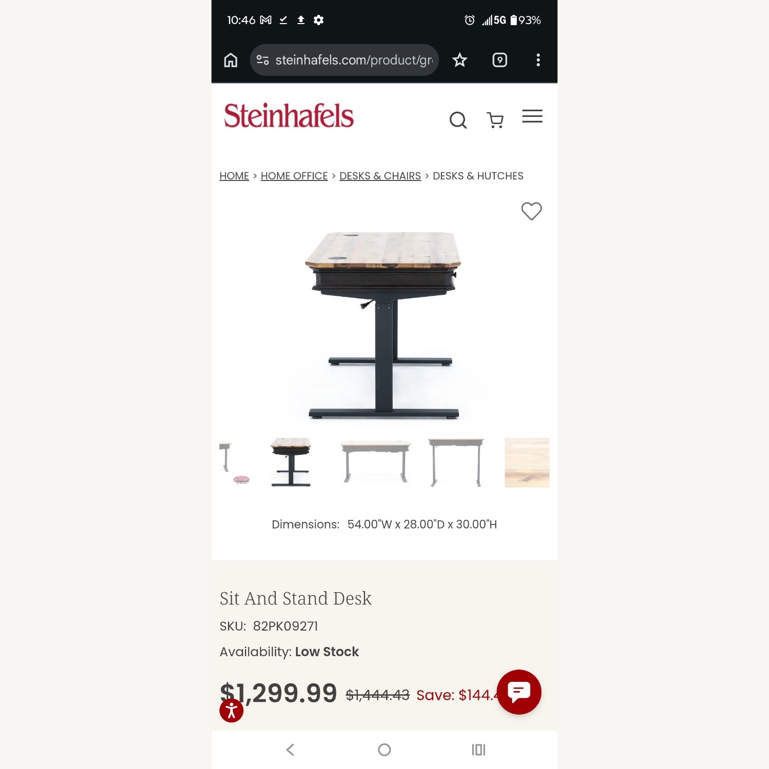 Williams Sonoma Desk - image-2