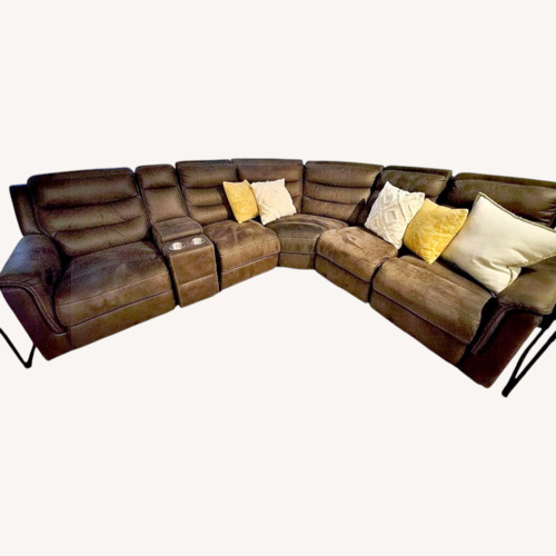Used Bob's Discount Furniture 3+ Piece Sectional for sale on AptDeco