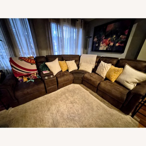 Used Bob's Discount Furniture 3+ Piece Sectional for sale on AptDeco
