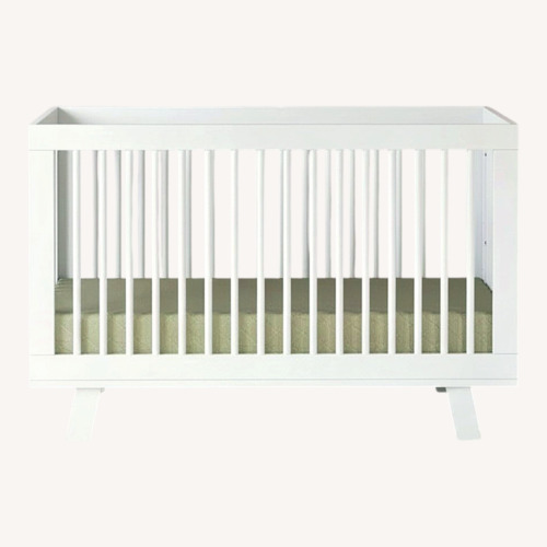 Used Babyletto White Wood Crib for sale on AptDeco