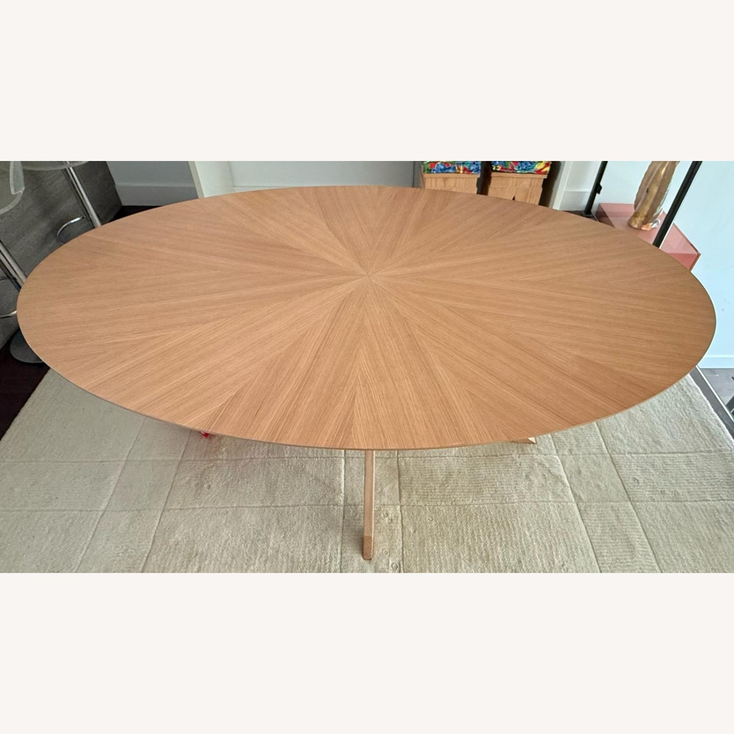 AllModern Light Brown Dining Table - image-4