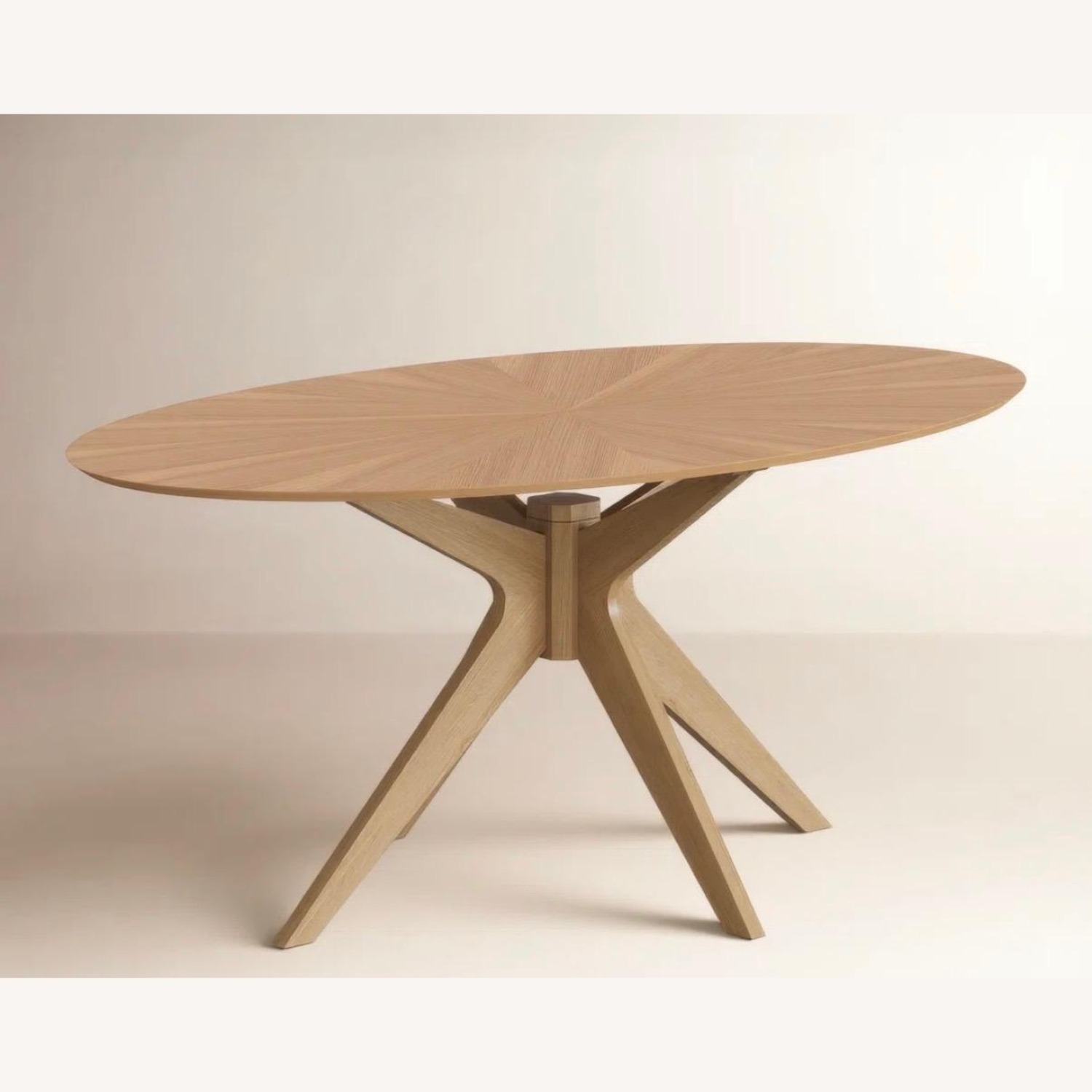 AllModern Light Brown Dining Table - image-2