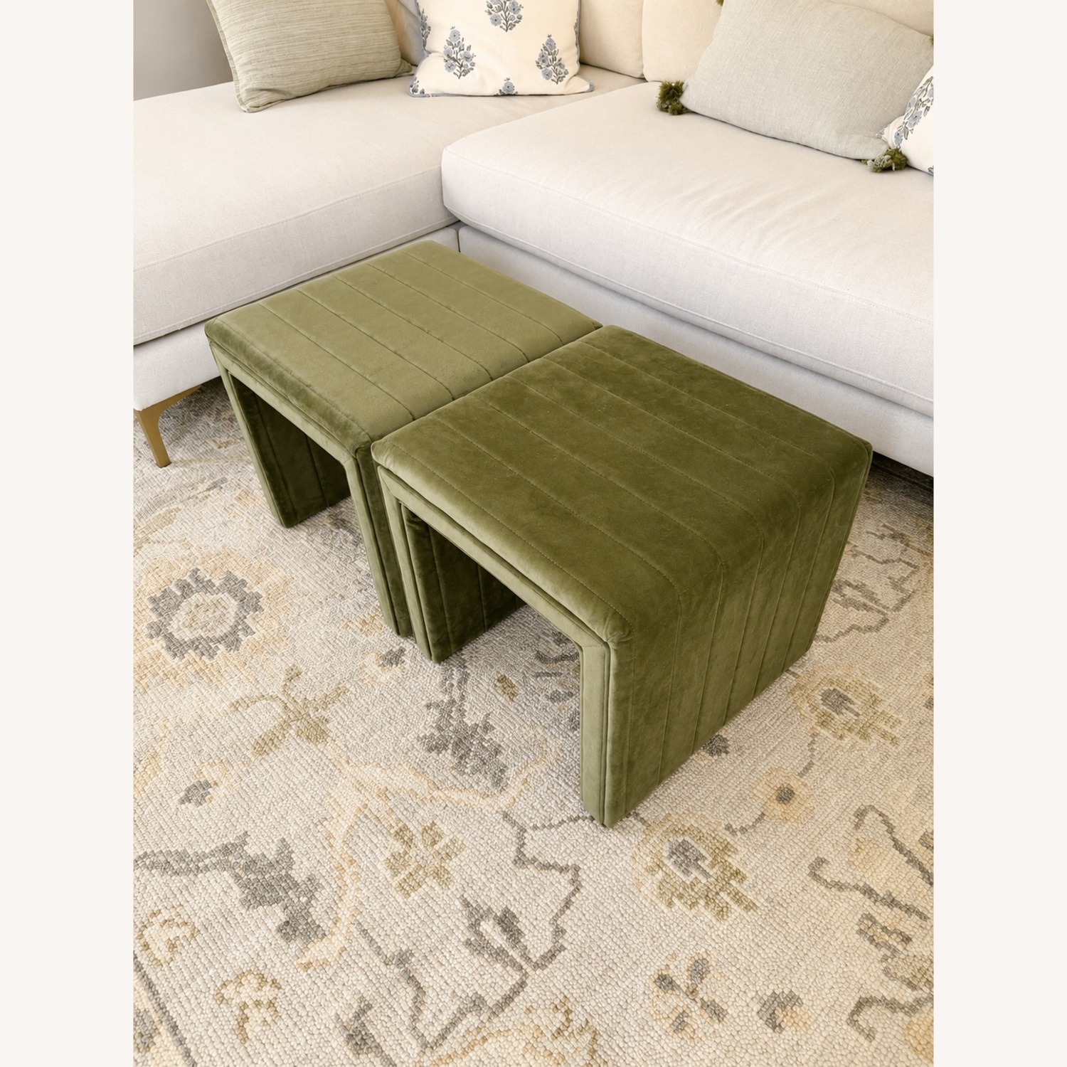 Interior Define Light Gray Sloan Couch - image-2