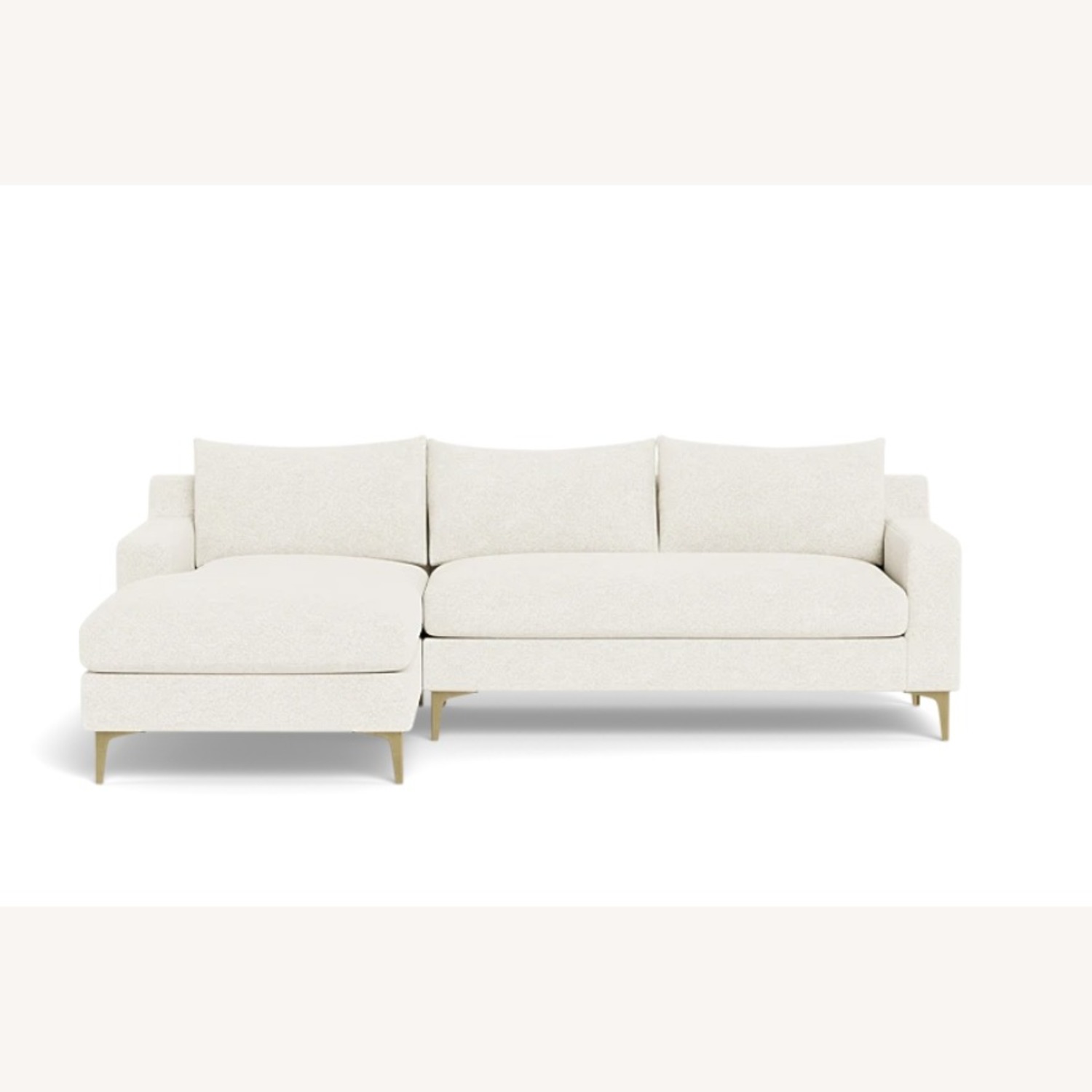 Interior Define Light Gray Sloan Couch - image-3