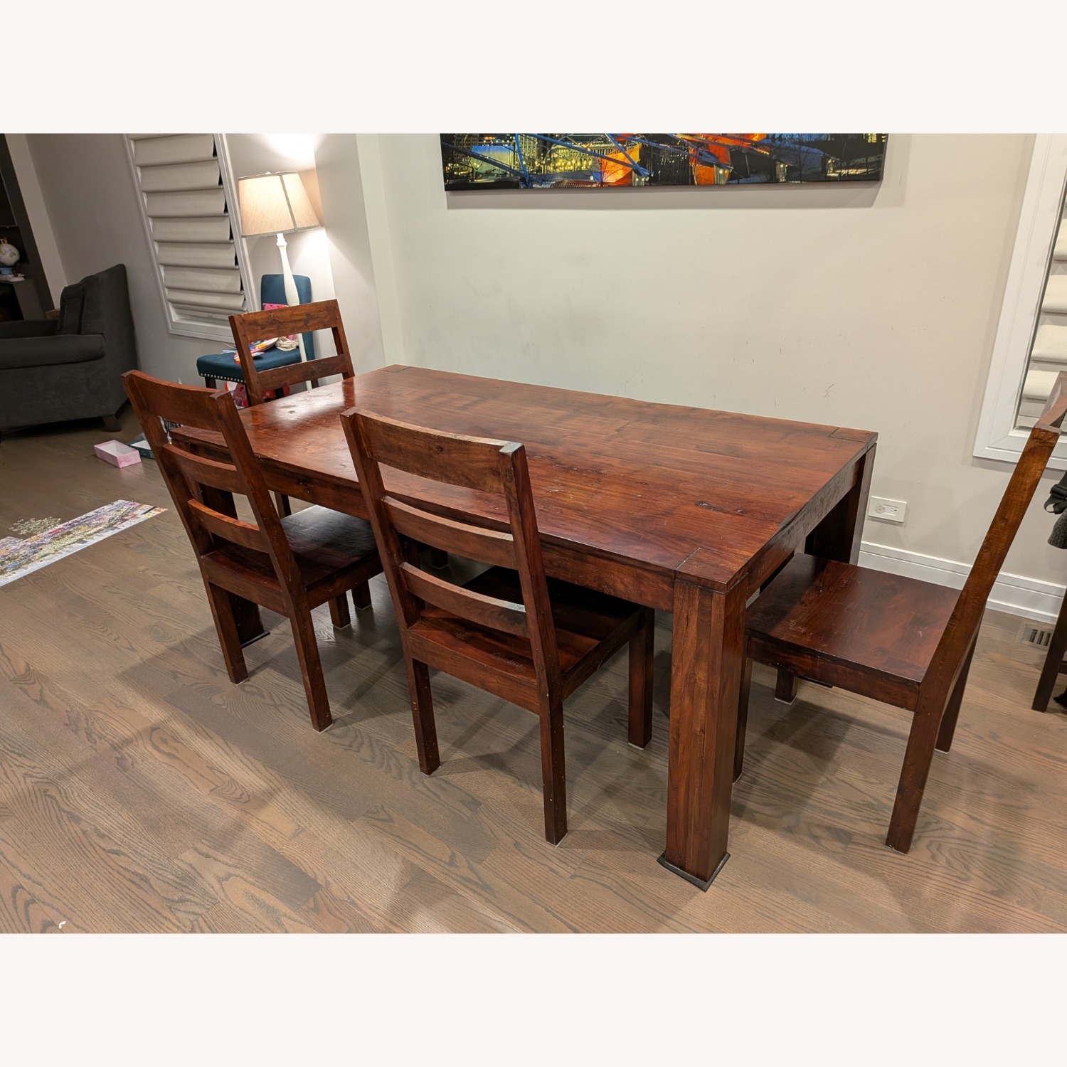 World Market Dark Brown Wood Dining Sets - image-2
