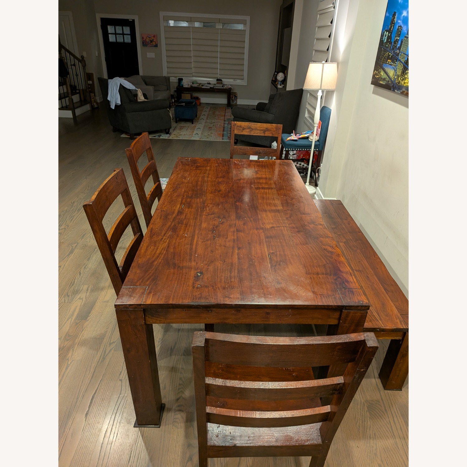 World Market Dark Brown Wood Dining Sets - image-3