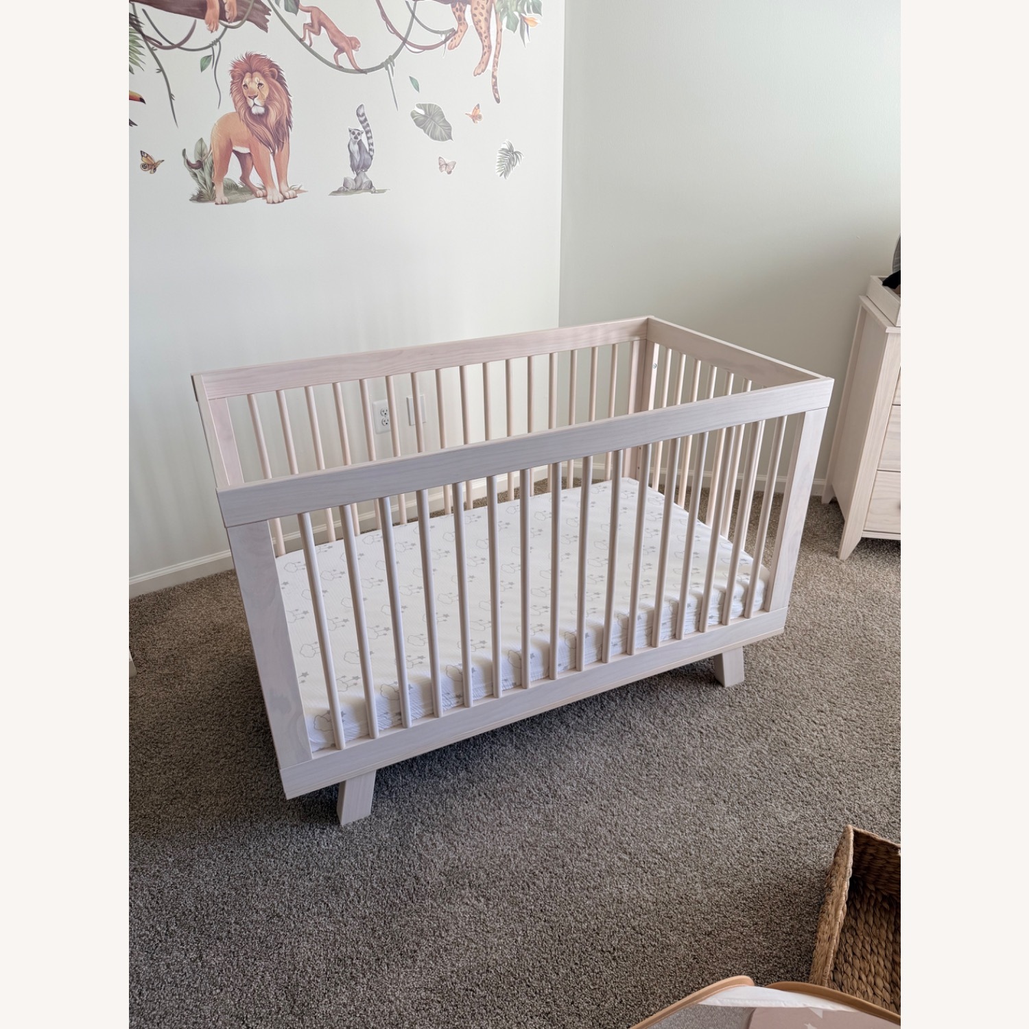 Babyletto Hudson 3-in-1 Convertible Crib with Toddler Bed Conversion Kit  - image-5