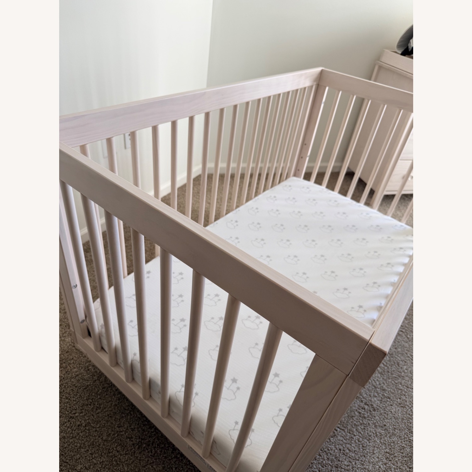 Babyletto Hudson 3-in-1 Convertible Crib with Toddler Bed Conversion Kit  - image-4