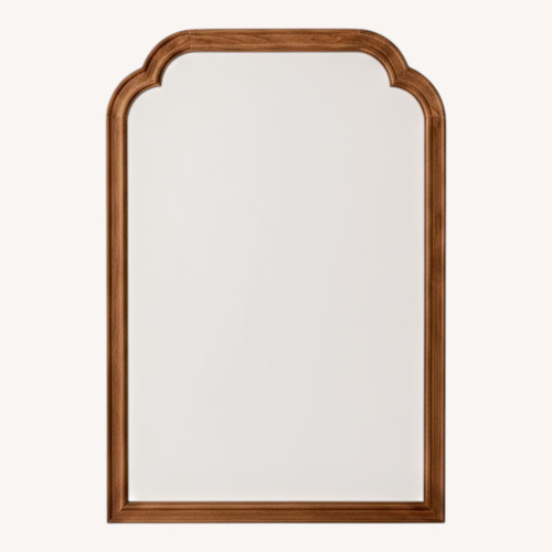 Used Wood Framed Wall Mirror for sale on AptDeco