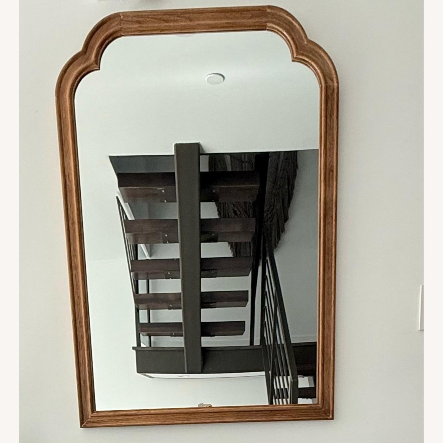 Wood Framed Wall Mirror  - image-2