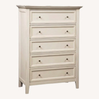 Macy's Sanibel White Wood Dresser