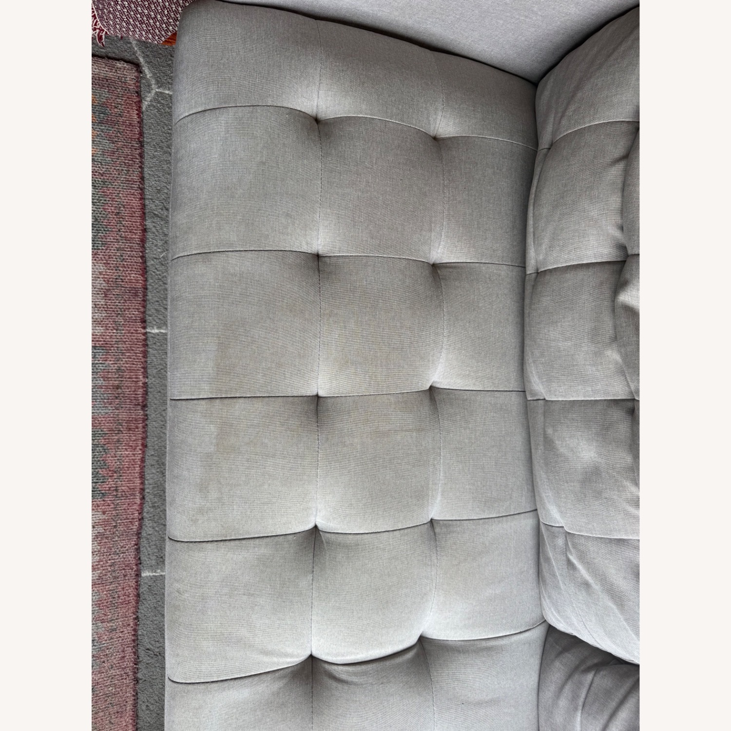 Zinus Benton Light Gray 2+ Seater Sofa - image-4