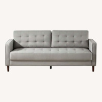 Zinus Benton Light Gray 2+ Seater Sofa