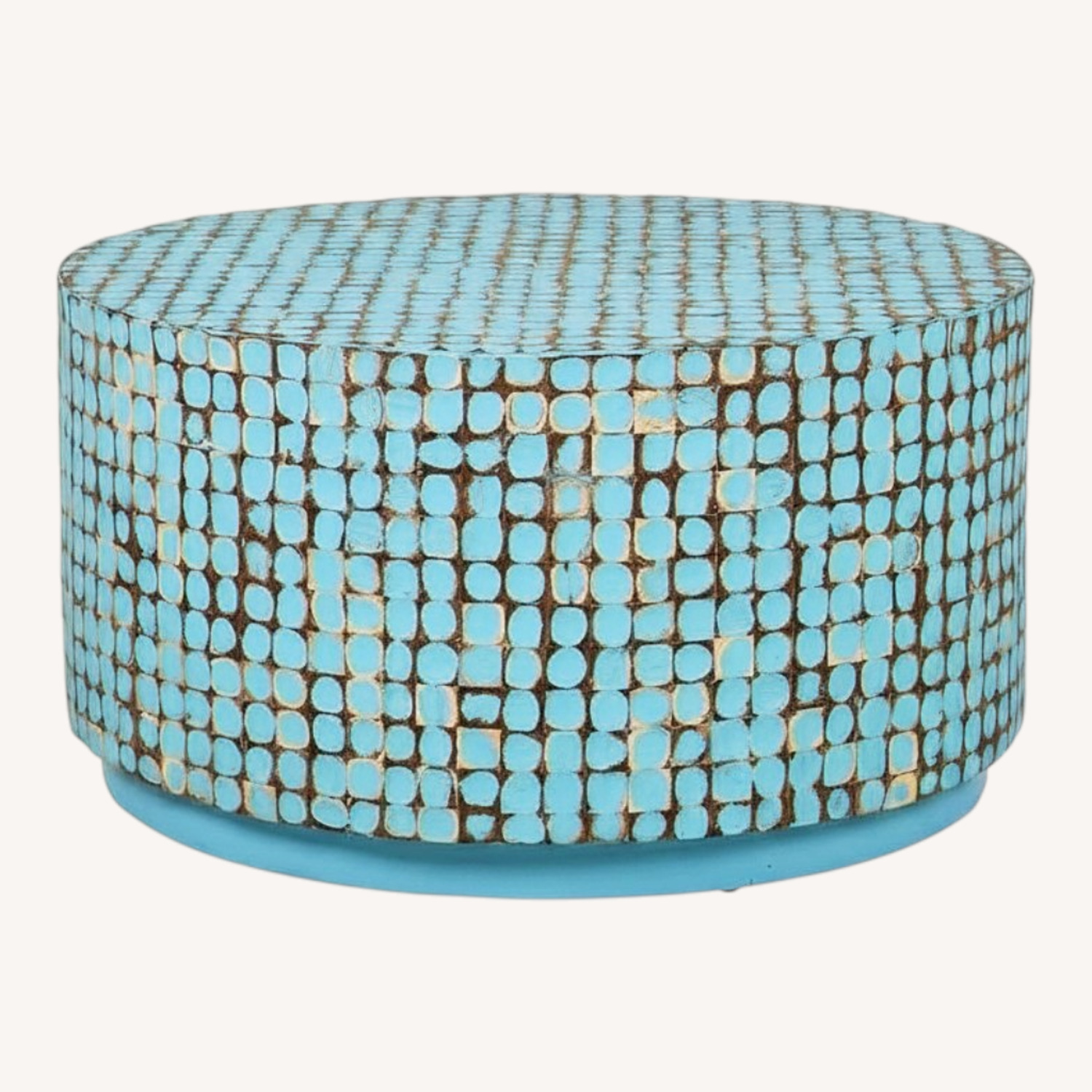 Blue Coffee Table - AptDeco